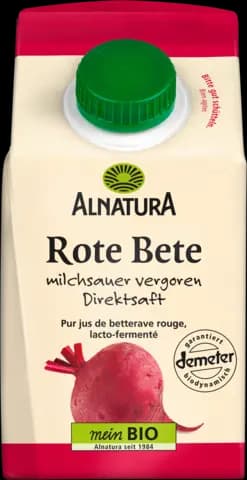 Bio Rote Bete Saft milchsauer vergoren von ALNATURA