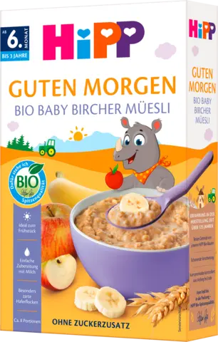 Bio Baby Bircher-Müsli ab 6.Monat von HIPP