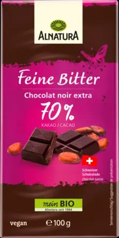 Bio Feine Bitter Schokolade von ALNATURA