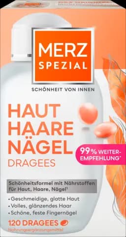 Spezial Haut Haare Nägel Dragees 120ST von MERZ
