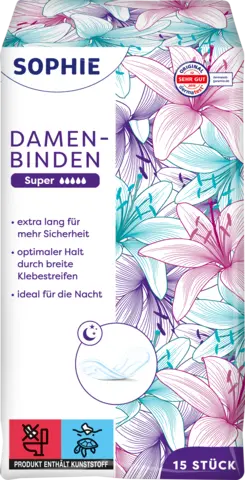 Damenbinde Super von SOPHIE
