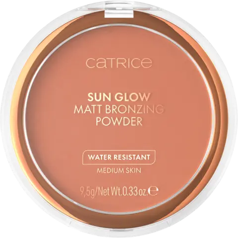 Sun Glow Matt Bronzing Powder 030 Medium Bronze von CATRICE