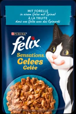Sensations Gelee Forelle&Spinat von FELIX