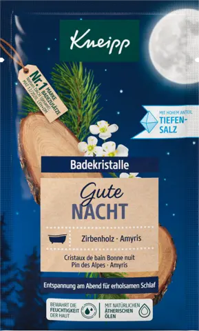 Badekristalle Gute Nacht von KNEIPP