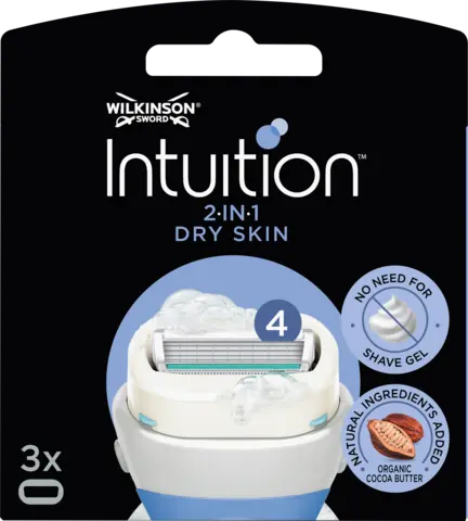 Intuition Dry Skin Rasierklingen von WILKINSON