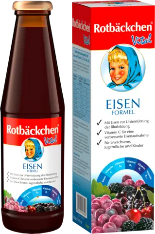 Vital Eisen Formel von ROTBÄCKCHEN