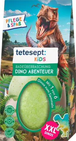 Kids Badeüberraschung Dino Abenteuer T-Rex World von TETESEPT