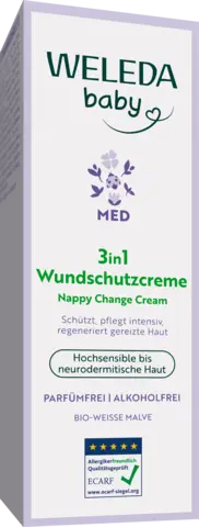 Med 3 in 1 Wundschutzcreme Weisse Malve von WELEDA