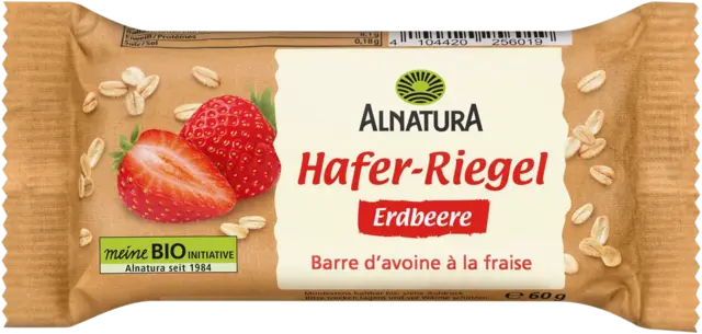 Hafer Riegel Erdbeere von ALNATURA