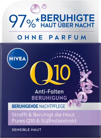 Q10 Anti-Falten Beruhigende Nachtpflege Sensible Haut von NIVEA