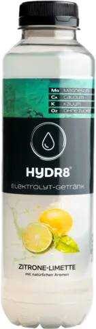 Elektrolyt Getränk Zitrone-Limette von HYDR8