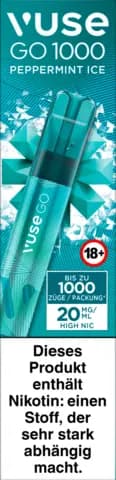 Vuse Go Peppermint Ice 1000 Züge 20mg 2ml von VUSE