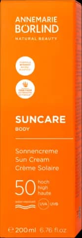 Suncare Body Sonnencreme LSF50 von ANNEMARIE BÖRLIND