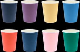 Pappbecher Mix Magic Rainbow FSC Mix von DIV.SAISONMARKEN