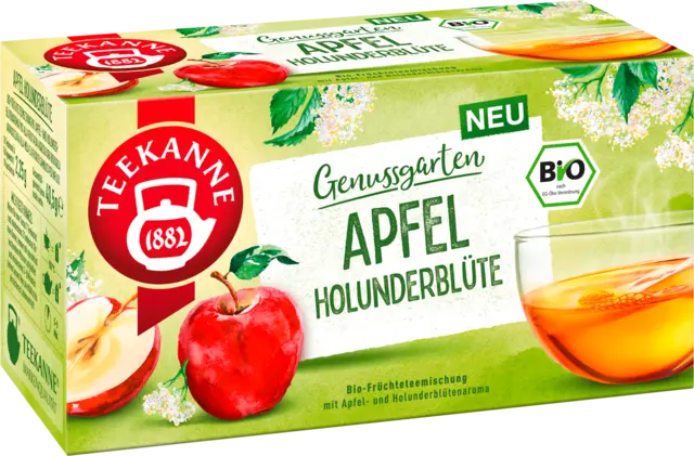Bio Genussgarten Apfel Holunderblüte von TEEKANNE