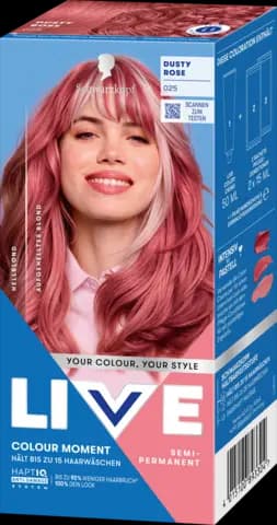 Live Colour Moment Haarfarbe Dusty Rose 025 von SCHWARZKOPF