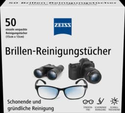 Brillen-Reinigungstücher 50ST von ZEISS