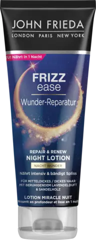 Frizz Ease Wunder-Reparatur Lotion Nacht Wunder von JOHN FRIEDA