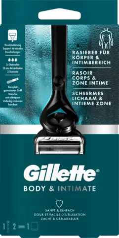 Intimate Rasierapparat mit 2 Klingen von GILLETTE
