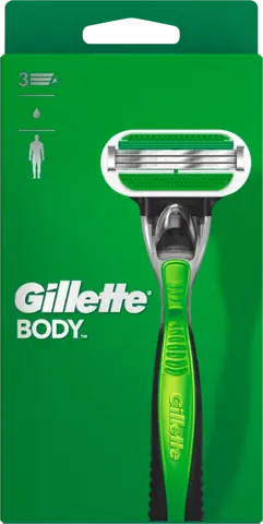 Body Rasierapparat + Klinge von GILLETTE