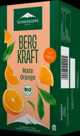 Bio Tee Bergkraft Mate & Orange von SCHNEEKOPPE