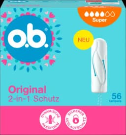 Tampons Original Super 56ST von OB