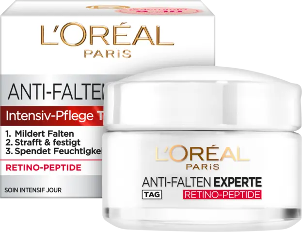 Anti-Falten Experte Feuchtigkeitspflege Retino Peptide 45+ von LOREAL