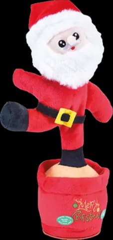 Tanzender Weihnachtsmann & Rentier von DIV.SAISONMARKEN