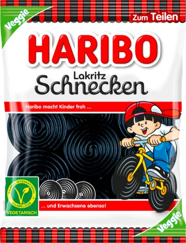 Lakritz Schnecken von HARIBO