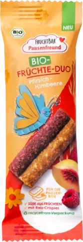 Früchte-Duo Pfirsich Himbeere von FRUCHTBAR