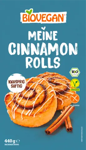 Cinnamon Rolls Backmischung von BIOVEGAN