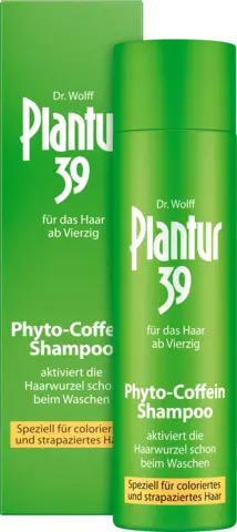 Phyto-Coffein-Shampoo für coloriertes und strapaziertes Haar von PLANTUR 39