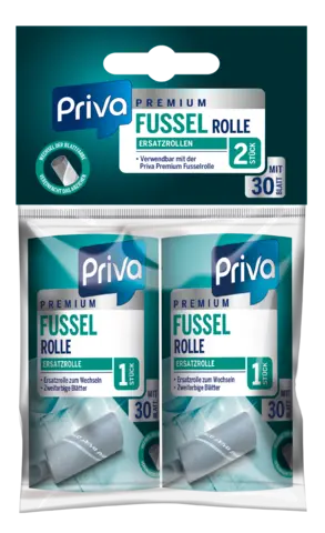 Premium Ersatz-Fusselrolle von PRIVA