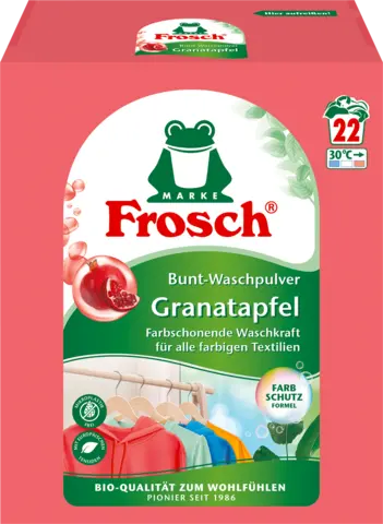 Bunt-Waschpulver Granatapfel von FROSCH