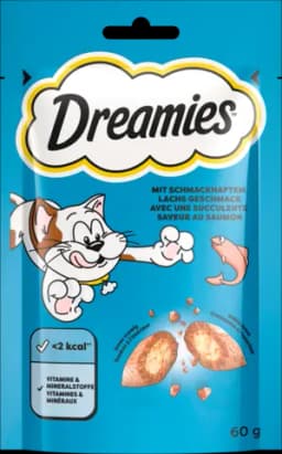 Portionsbeutel mit Lachs 6 x 60g von DREAMIES
