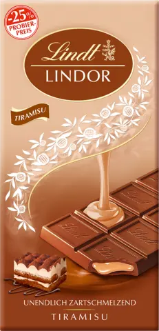 Schokoladentafel Tiramisu von LINDT