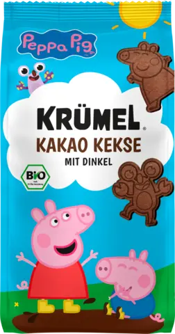 Bio Peppa Pig Keks Freunde Kakao von KRÜMEL