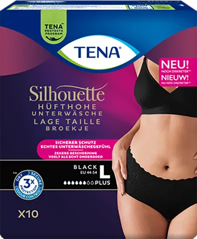 Silhouette Plus Pants black L von TENA
