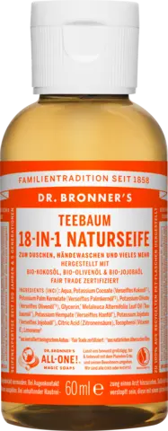 18-in-1 Naturseife Teebaum von DR.BRONNERS