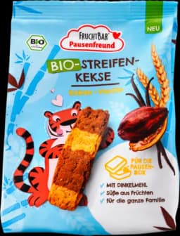 Bio Streifen-Kekse von FRUCHTBAR