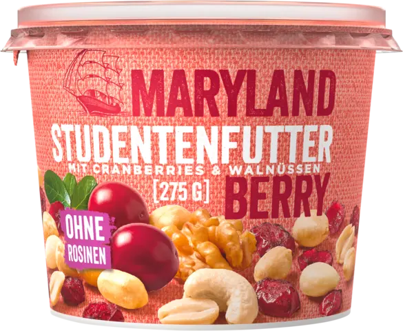 Nuss-Frucht-Mischung mit Cranberry von MARYLAND