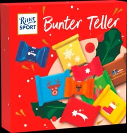 Bunter Teller von RITTER SPORT