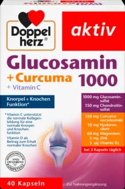 Glucosamin 1000+Curcuma+Vitamin C von DOPPELHERZ