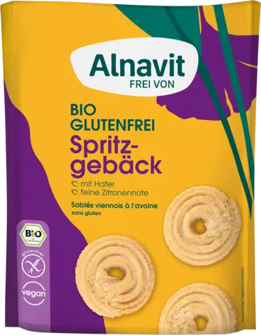 Bio Hafer Spritzgebäck von ALNAVIT