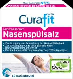 Nasenspülsalz von CURAFIT
