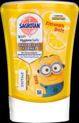 No-Touch Nachfüller Hygiene Seife Minions Zitronen Duft von SAGROTAN