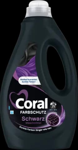 Vollwaschmittel schwarz von CORAL