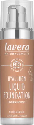 Hyaluron Liquid Foundation 05 natural beige von LAVERA