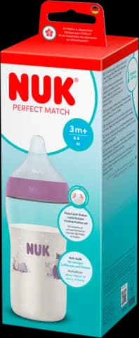 Flasche Perfect Match 3+ Monate Gr.M von NUK
