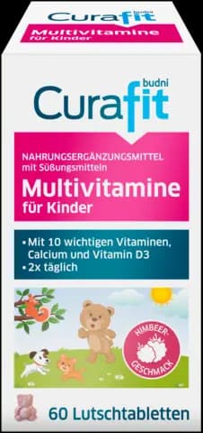 Multivitamin Bärchen Lutschtabletten von CURAFIT